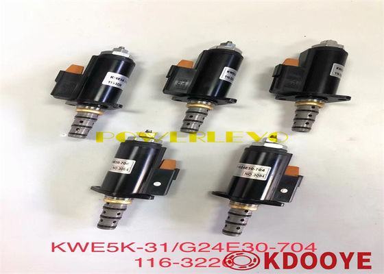Ekskavator yedek parçaları, fan pompası solenoid 116-3220 244-3114 225-4558